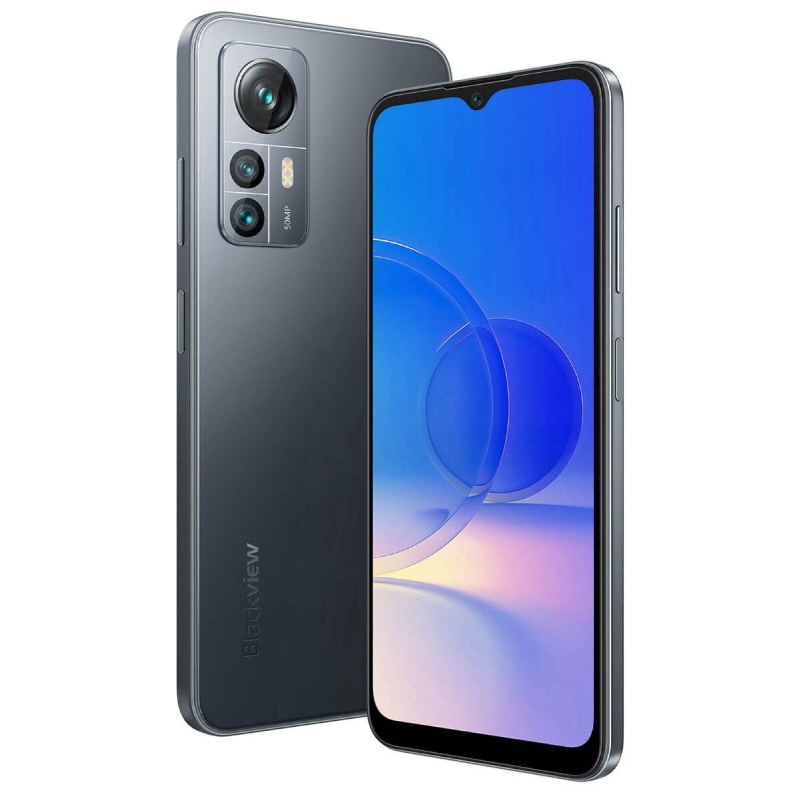 Blackview A85 Smartphone 6.5" Screen Android 12 Octa Core 8GB RAM+128GB ROM 4480mAh 50MP Rear Camera Cellphone 4G Mobile Phone