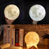 Humidifier Aromatizer Luminaire Lampshade Full Moon 3D lamp light diffuser aroma essential oil USB Ultrasonic
