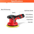 AliExpress Collection MINUMX Cordless Car Polisher 12V Wireless Car Polishing Machine 6 Gears Electric Polish Machines
