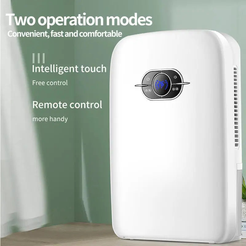 Dehumidifiers (2.5L) for Bedroom (700sq ft) with 2 Working Modes & Auto Shut-off, Quiet Small Dehumidifier for Basement,Bathroom