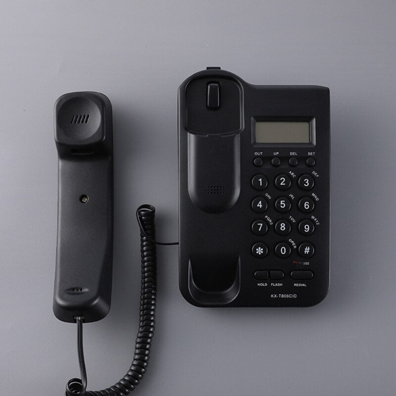 Corded Telephone for Desk  Landline Desktop House Phone Seniors Caller  Integrated Telephone with Call for Home