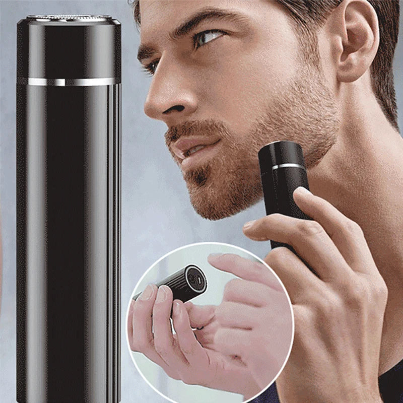 Mini Electric Shaver USB Rechargeable Shaver for Men Portable Electric Razor Beard Knife Men's Shavers Face Body Razor
