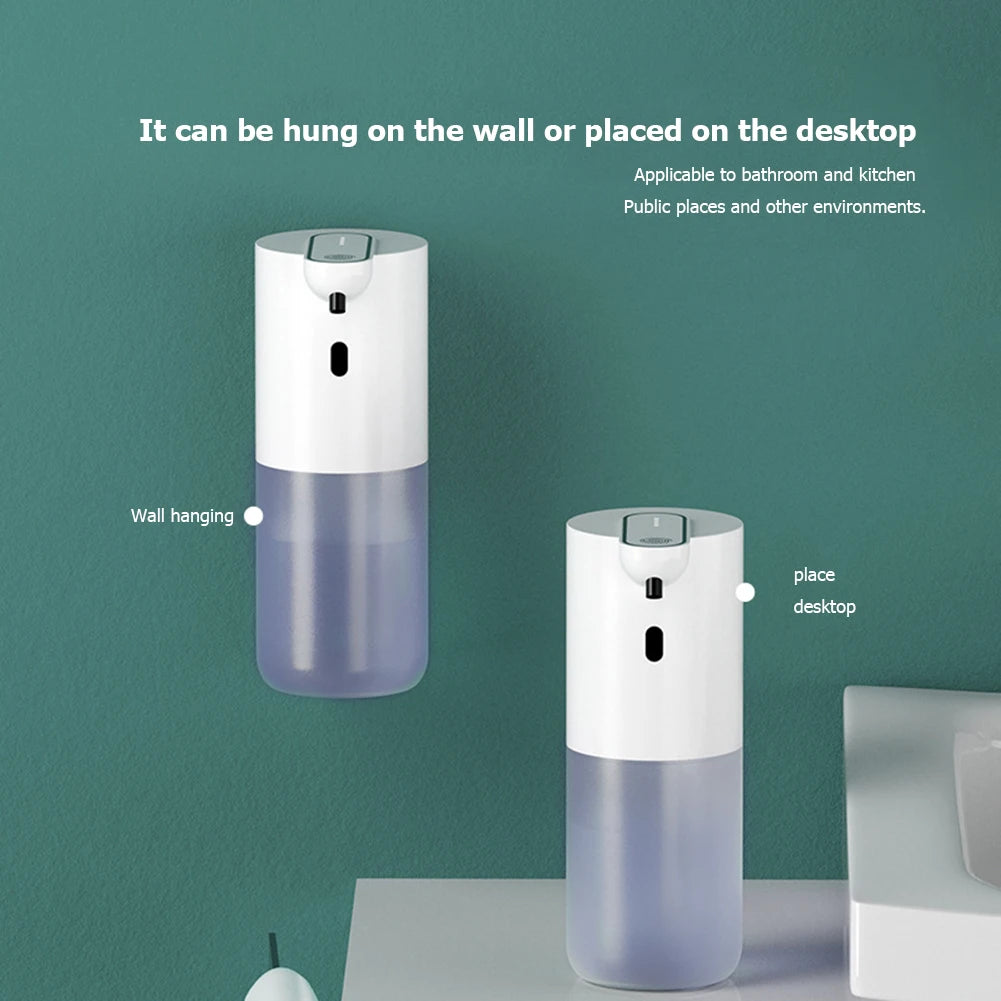 Automatic Soap Dispenser Hand Washing Gel Foam Spray Dispenser Infrared Sensing Kitchen Detergent Dispenser Non-contact Smart