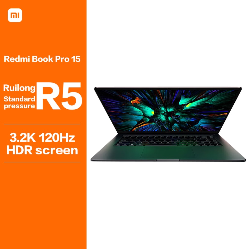 Xiaomi Redmi Book Pro 15 2023 Laptop Ryzen R5-7640HS R7 7840HS AMD 780M 760M 16G RAM 512G 1T 15.6Inch 3.2K 120Hz New Mi Notebook