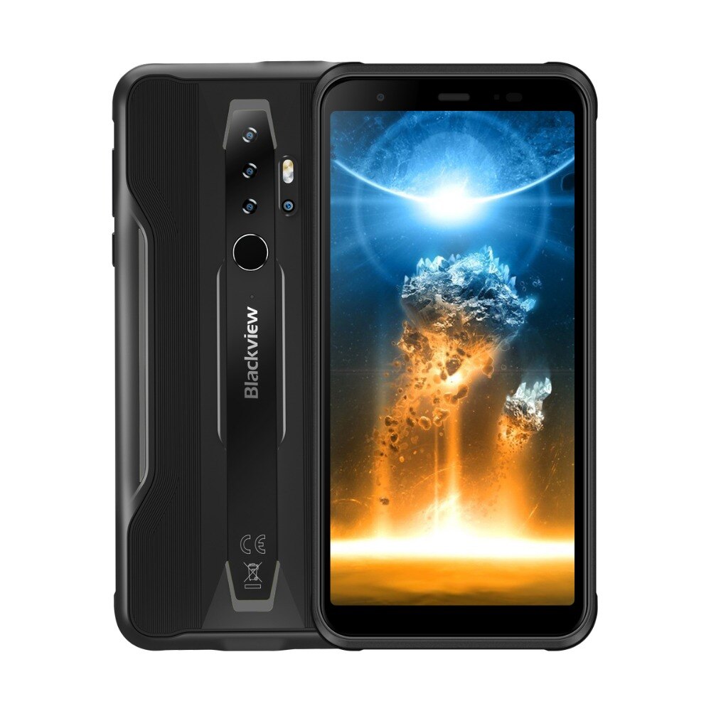 Global version BLACKVIEW BV6300 Pro Helio P70 6GB+128GB Smartphone 4380mAh Android 10 Mobile Phone NFC IP68 Waterproof 4G Phone
