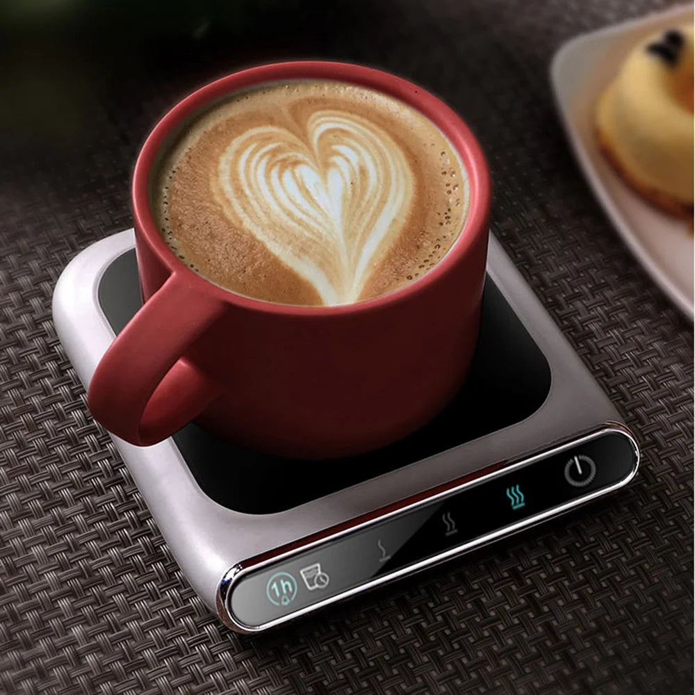 Mini Electric Coffee Mug Warmer Thermostatic Heating Pad Coaster Mat Plate Home Kitchen Beverage Cup for Tea Milk Cocoa Water