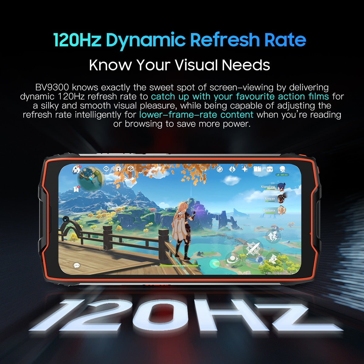 Blackview BV9300 Mediatek Helio G99 Rugged 12GB 256GB 6.7"120Hz 15080mAh Laser Measure Android 12