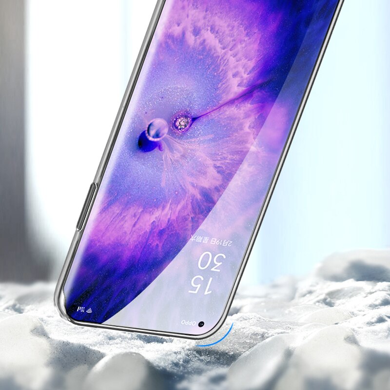 Clear Phone Cases for OPPO Find X5 Pro Lite 5G Transparent Back Cover FindX5 X5Pro X5Lite Soft Silicone Protective Clear Fundas