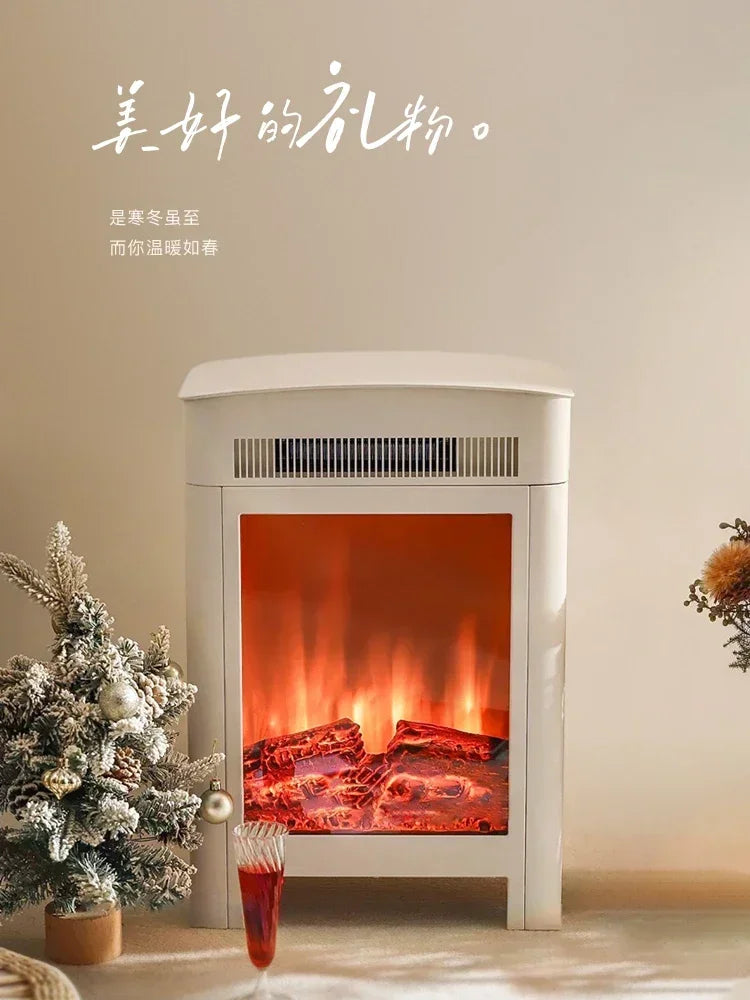 Nordic Heater, Electromechanical Heater, Household Simulation Flame Electric Fireplace, Barbecue Stove 220V 선풍기  미온풍기