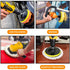 3/5/7inch CarPolishing Disc 8Pcs/Set Self-Adhesive Buffing Waxing Sponge Wool Wheel Polishing Pad For Car Polisher Drill Adapter