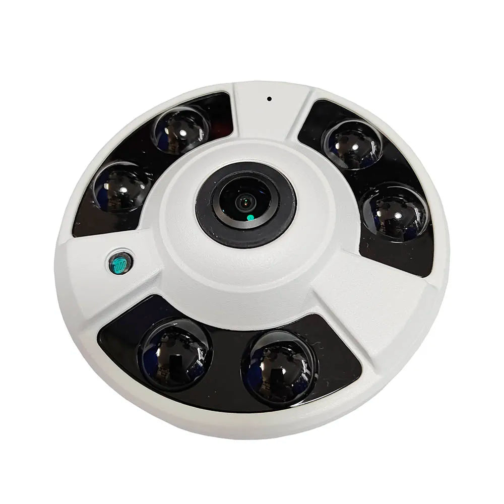4K 8MP  H.265 1.7MM Fisheye Lens 5MP Panoramic Ultra HD ONVIF 180 Degree Audio Nightvision 4MP Metal Security CCTV  IP Camera