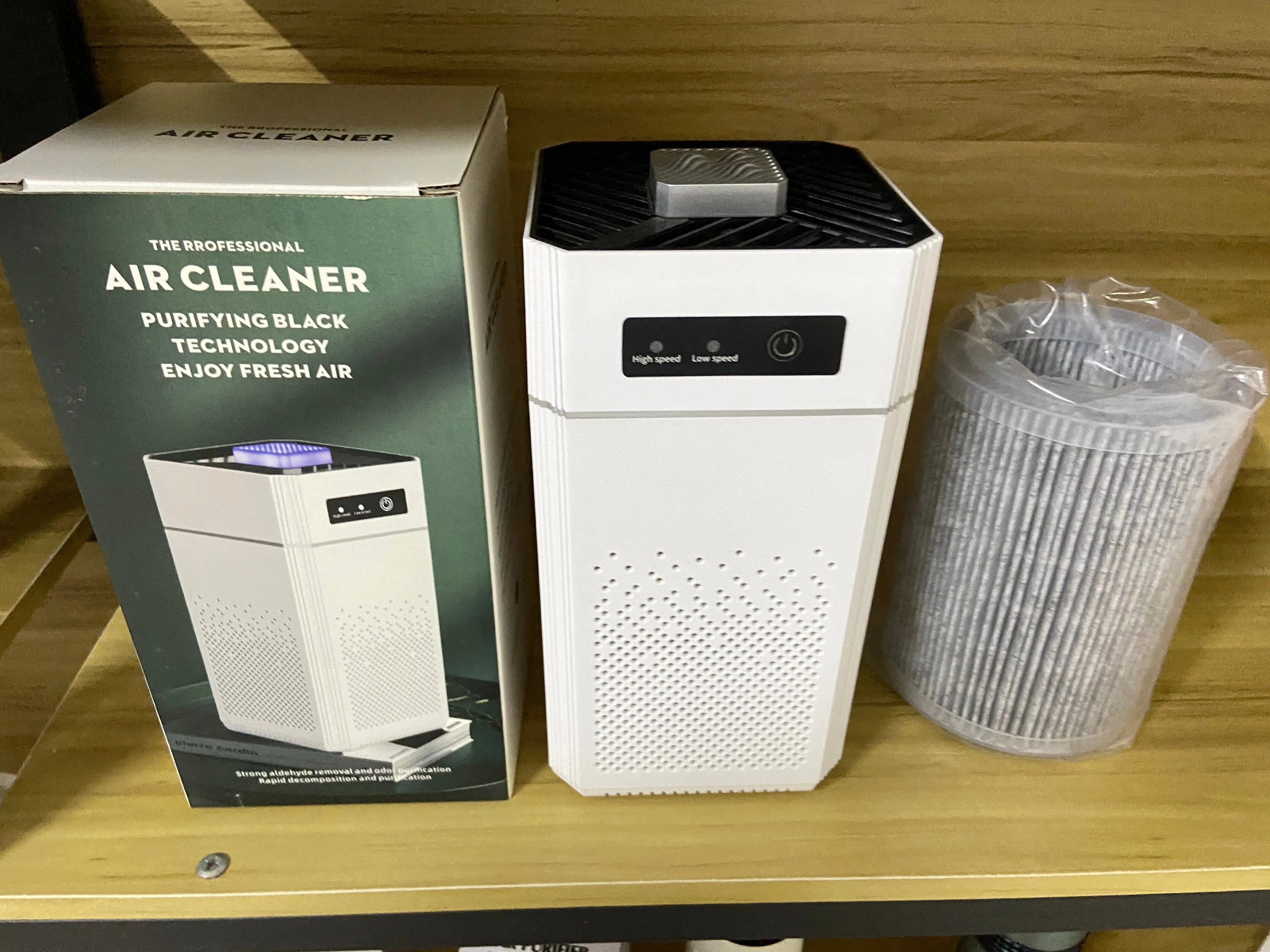Smart Air Purifier Negative Ions Generator Nano Filtration Formaldehyde Removal Intelligent Secondhand Smoke Air Ozonizer