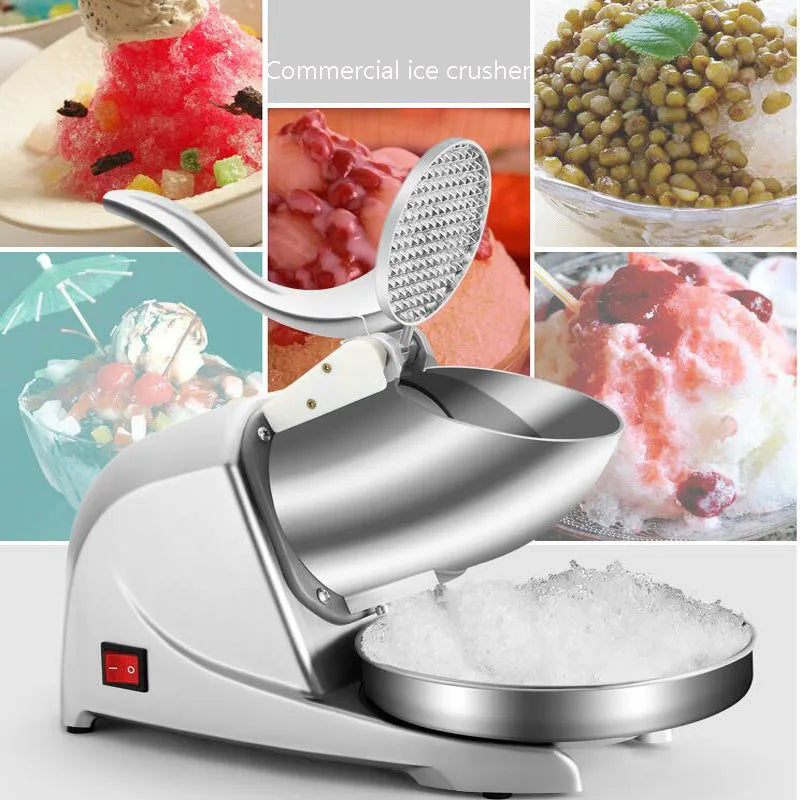 PBOBP Portable Kitchen Stainless Steel Manual Ice Crusher Cutter Chopper Grinder Hand Crank Machine Kitchen Tools