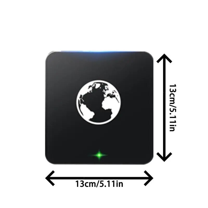 Smart Vehicle System Box Blue Tooths WiFi Auto USB Phone Auto Connect Car Play Dongle Black Wireless Casting Car Machine Adapter