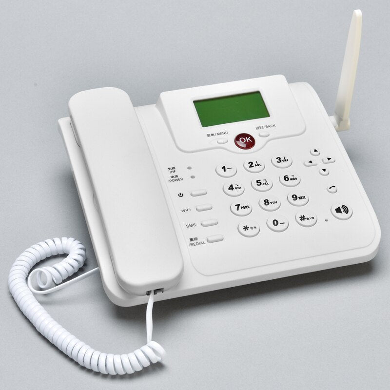 Office Home Computers 2G 3G 4G LTE GSM Wireless Landline Phone Voice Call Desk Telephone Sim Card Router 4g Wifi Hotspot W101W