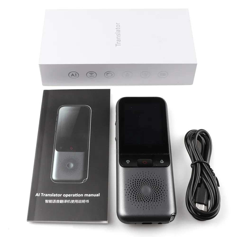 138 Languages T11 Portable Smart Voice Translator Real-time Multi-Language Speech Interactive Offline Translator Business Travel