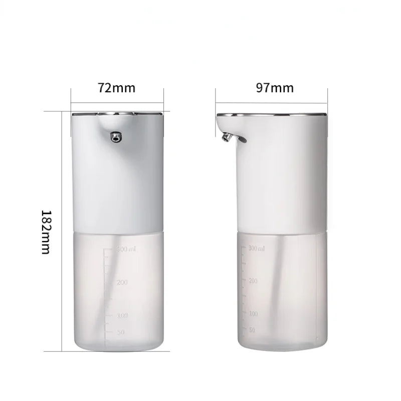 Automatic Foam Soap Dispenser USB Charging Infrared Sensor Smart Liquid Sensor Soap Induction Hand Washer For Bathroom Kitchen