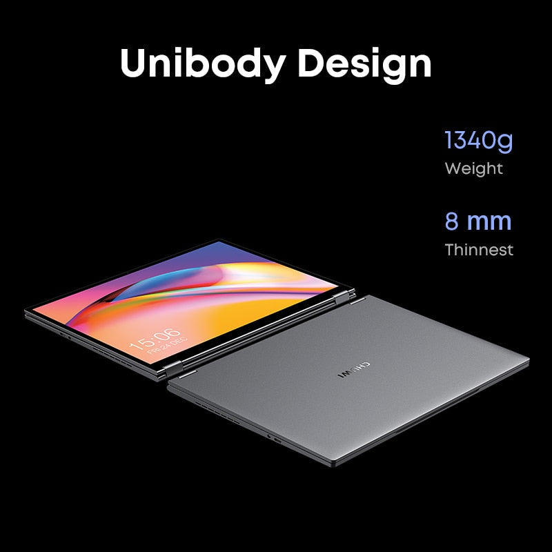 CHUWI FreeBook Laptop Tablet 2 in 1 Intel N5100 Windows 11 Laptop 13.5" IPS FHD Display 12GB LPDDR4X 512G SSD WIFI 6 2256*1504