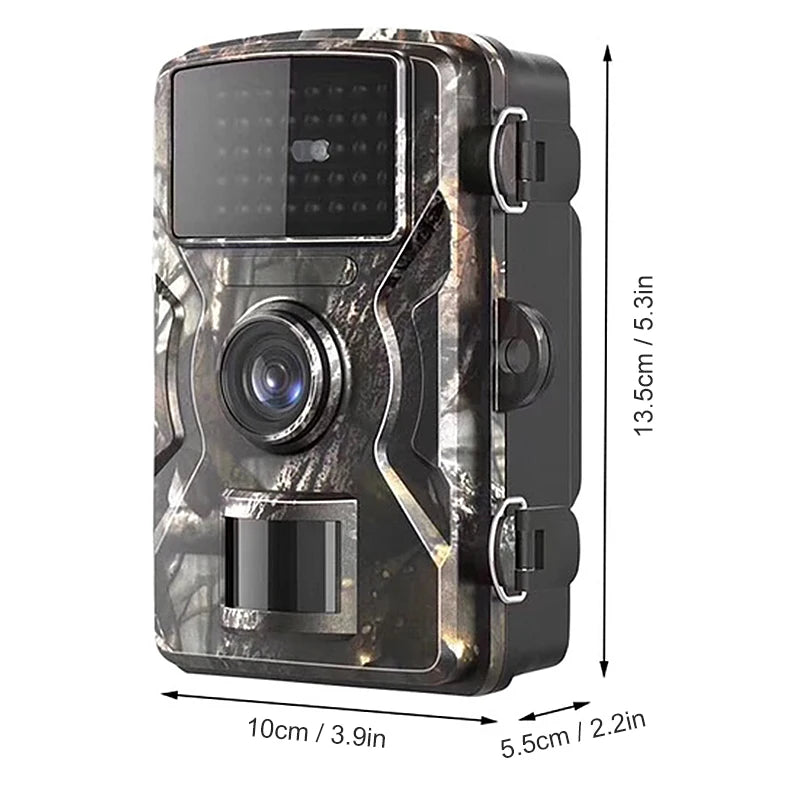 Trail Camera 20MP 1080P Waterproof PIR Infrared Hunting Camera With Night Vision Wildlife Cam Surveillance Tracking Camera 32GB