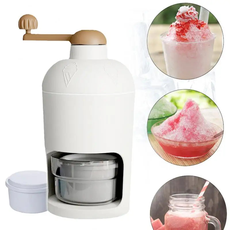 Manual Ice Crusher Smoothies Hail Ice Breaker Fast Ice Crushing Portable Shaved Ice Machine For Kitchen Gadgets Ice Blenders