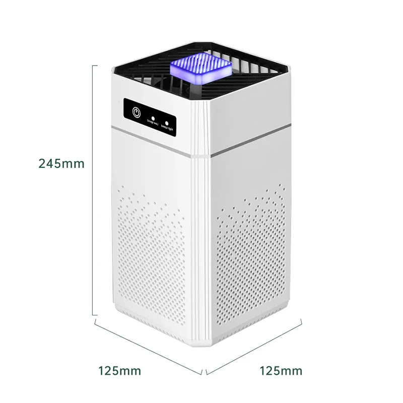 Air Purifier Smoke Odor Negative Ion Generator Protable Air Cleaner Household USB Free Shipping HEPA Replaceable Filter Choosen