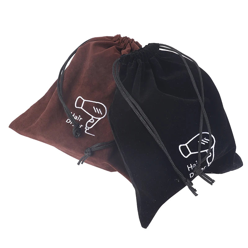 Hair Dryer Cloth Bag Hair Diffuser Hairdryer Bag Drawstring Closure Cover Storage Belt Mouth Drawstring Dust Bag