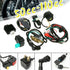 Wiring Harness Wire Loom CDI Ignition Coil Kit for 50cc 70cc 90cc 110cc ATV Electric Quad