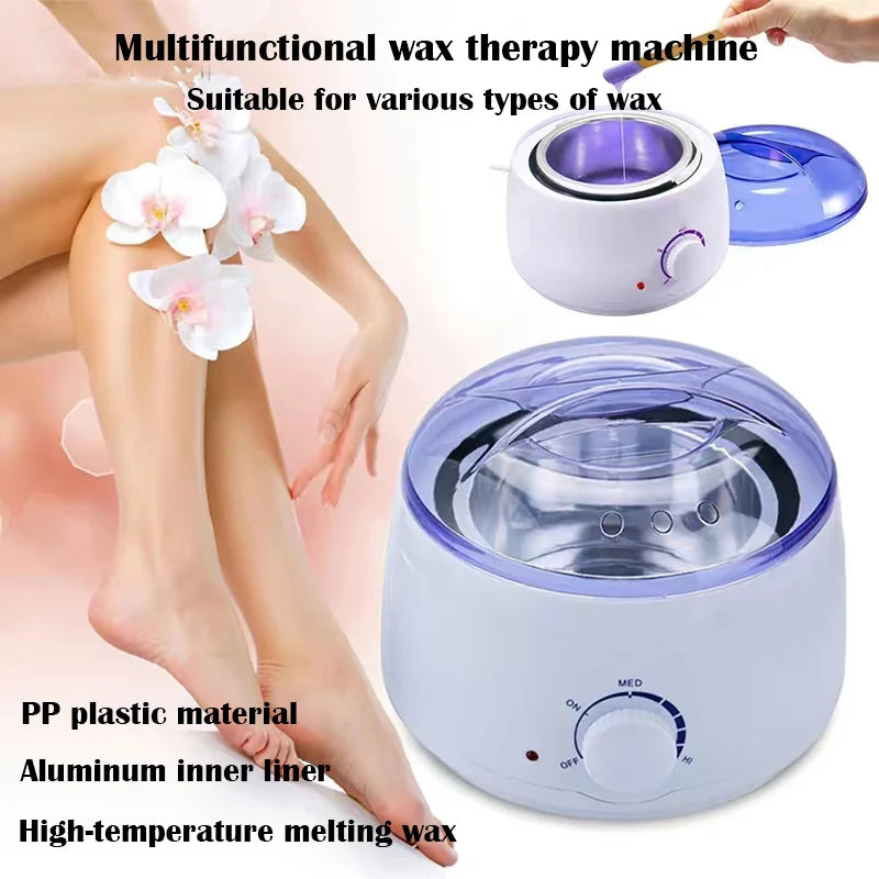 Multifunctional Wax Therapy Machine Waxing Kit Wax Bean Beauty Armpit Leg Arm Hair Removal Body Depilatory Wax Melting Machine