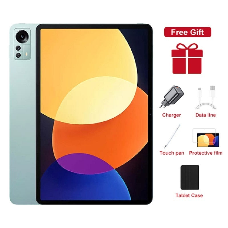2023 Pad 6 Pro Tablet Android 12 Snapdragon 870 IPS 12GB+512GB 5G Tablets PC 11 Inch 10000mAh Global Version Dual SIM Card WIFI