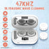 MiJia Portable Ultrasonic Contact Lens Cleaner with USB Charger, Fit Disposal Soft Lens, Colored Contact Lens, RGP Lens/OK Lens