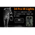 Trail Camera,Hunting Game Camera with Night Vision 0.3s Activated 120° Detection Waterproof for Wildlife