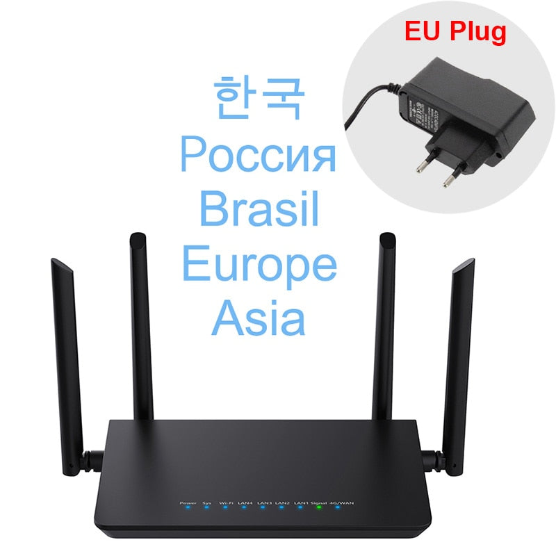 LTE CPE 4G router 300m CAT4 32 wifi users RJ45 WAN LAN wireless modem 4G SIM card wifi router