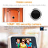 2.4 Inch Doorbell Peephole Viewer Digital Door Camera 120° LCD HD Pixels Cat Eye Door Bell Outdoor Smart Home Security Monitor
