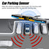 New LED Parking Sensor System Backlight Monitor Display Kit Backup Detector Assistant 4 Probes