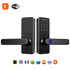 Tuya Wifi Electronic Lock Smart Door Lock Biometric Fingerprint Lock Can NFC Unlock/Password/Key Unlock/USB Emergency Charge