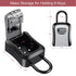 Alloy Key Lock Box for Outside - Realtor Lockbox for House Keys Outdoor - Combination Key Hiders to Hide a Key Safe Storage
