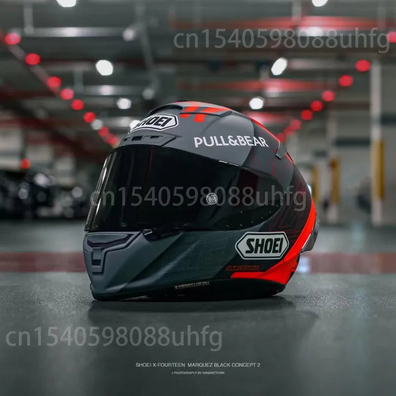 Motorcycle Helmet Full Face Helmet X-Spirit III Black Concept 2.0 X-Fourteen Sports Bike Racing Helmet Motorcycle Helm