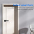 Fingerprint Password Door Lock Electronic Smart Lock Digital Door Security Biometric Handle Lock for Apartment Office With Key