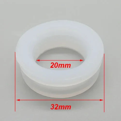 10PCS 20/25/32/47/58/70mm Sealing Ring Silicone Coil Waterproof O Ring Seal for Solar Water Heaters Vacuum Tube Solar Seal Ring