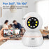 1080P Smart Home WiFi Camera Wireless Indoor With Two-Way Intercom And Night Vision Baby Monitor