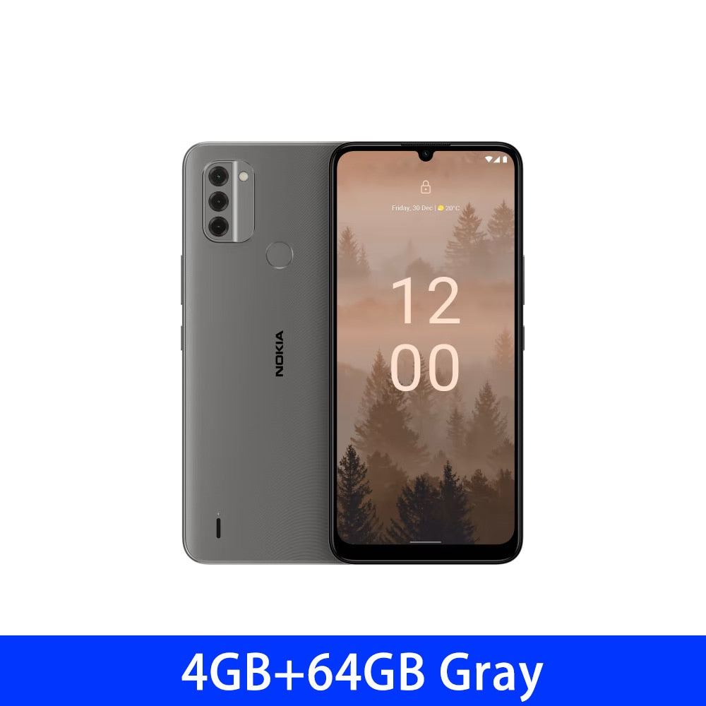 Nokia C31 4GB+128GB 4G Smartphone 6.74'' HD+ Display 5050mAh Battery IP52 13MP Triple Camera  2.5D Toughened Glass 2 SIM Card