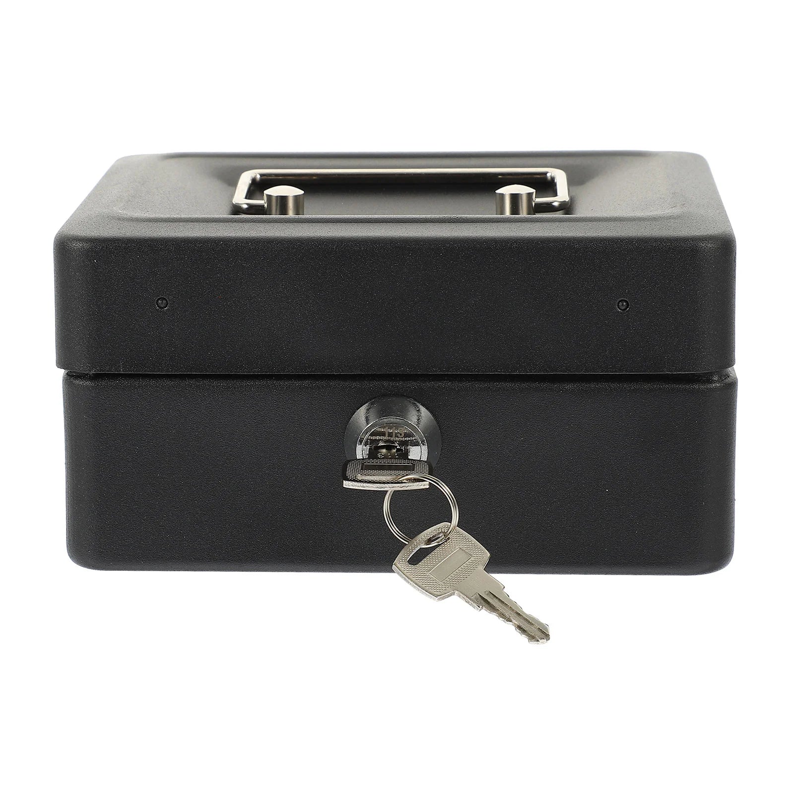 Locking Large Cash Box Small Safe Lock Box Small Storage Holder Case for