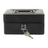 Locking Large Cash Box Small Safe Lock Box Small Storage Holder Case for