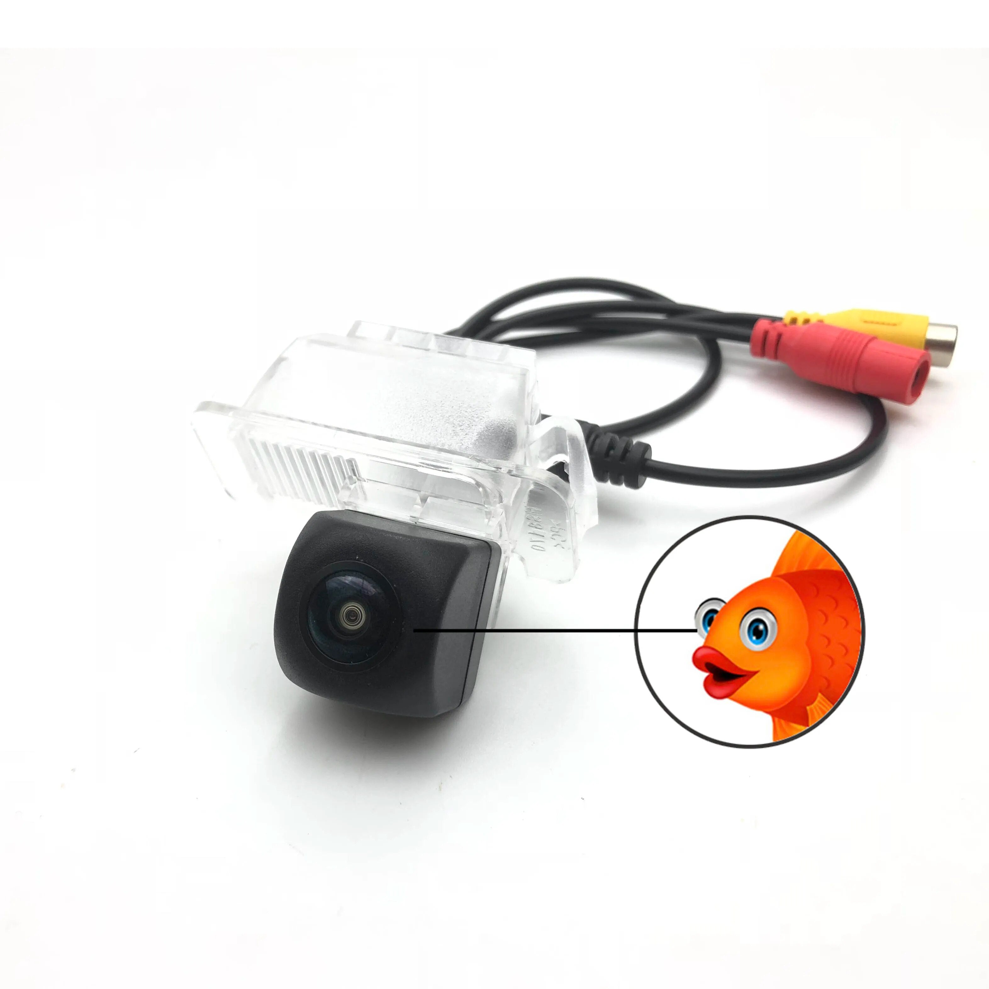 VKAUTO Rear View Camera For Ford Ecosport MK2 Sync  2013~2021 Adapter Cable Backup Parking Reversing Camera kit CCD HD