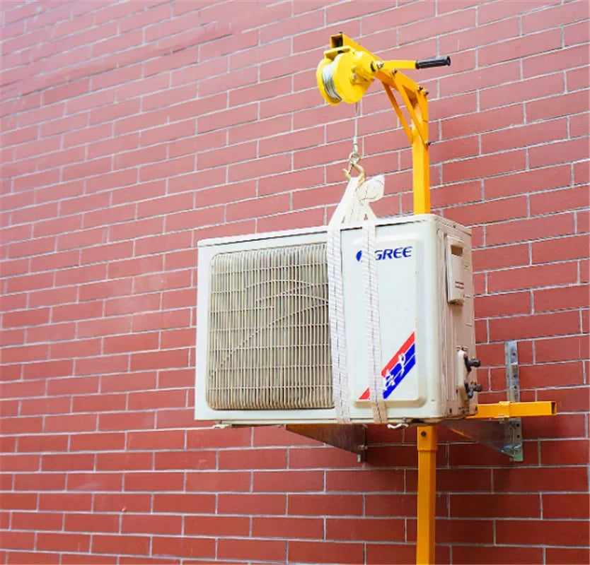 EU Delivery For Air Conditioners 10/15/20M Lifting Tool Crane Folding Self-locking Manual Winch Assembly  Installation of Tools