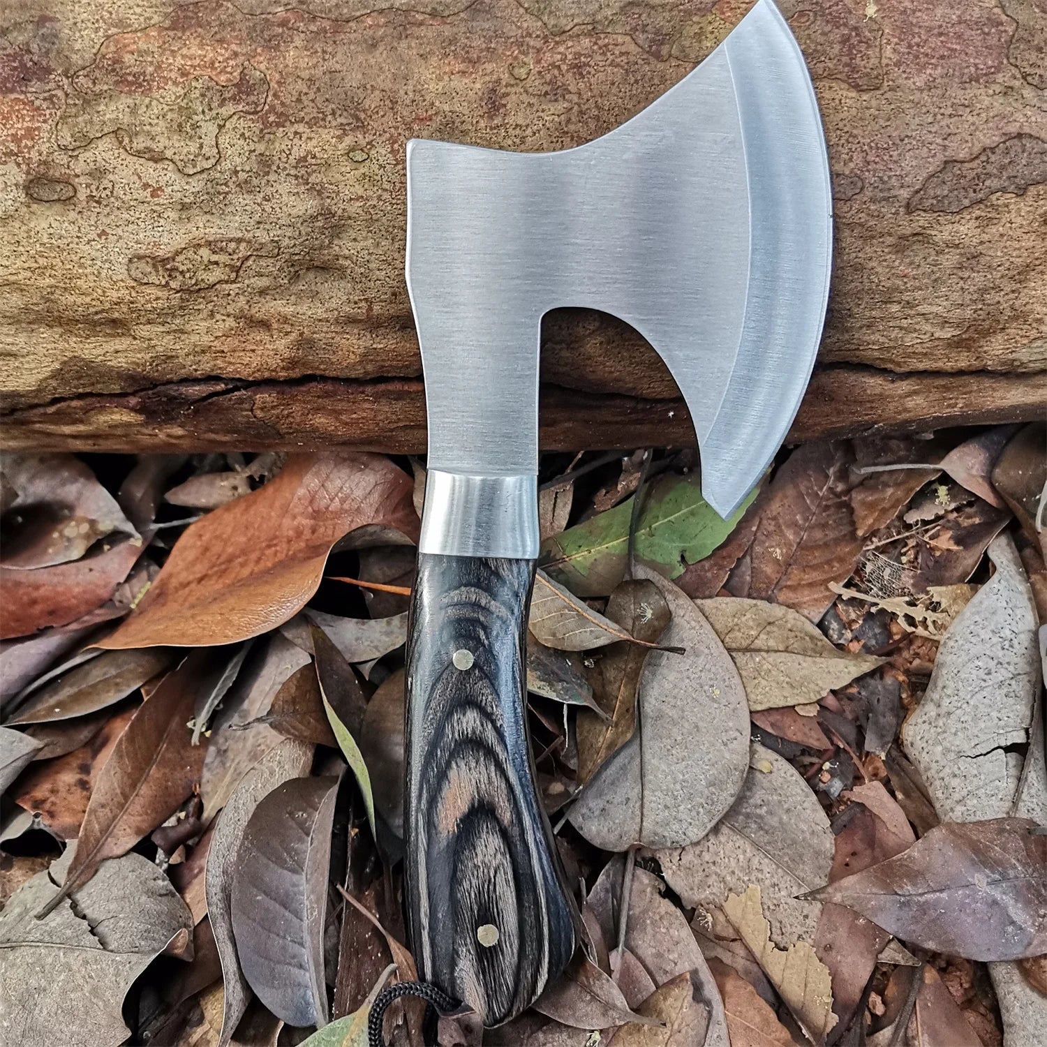 DB Axe Garden Tool - Compact Camping and Survival Hatchet with Sheath Tomahawk Army Outdoor Hunting Camping Survival Machete Axe