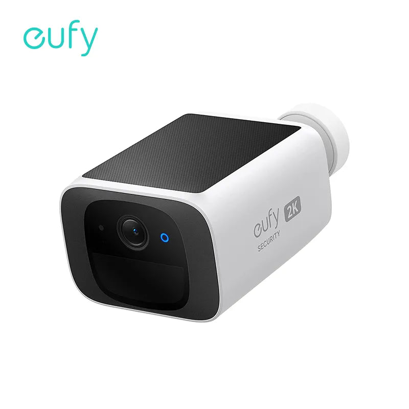 eufy security S220 SoloCam Solar Security Camera Wireless Outdoor Camera Continuous Power 2K Resolution Wireless