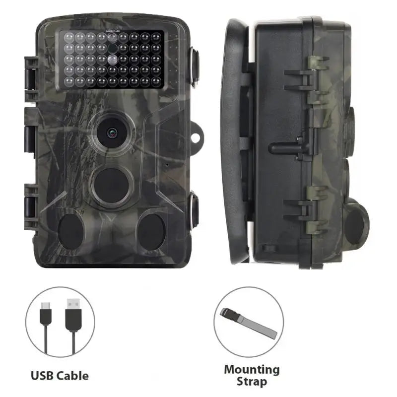 HC802A Hunting Trail Camera Wildlife Camera With Night Vision Motion Activated Outdoor Trail Camera Trigger Wildlife Scouting