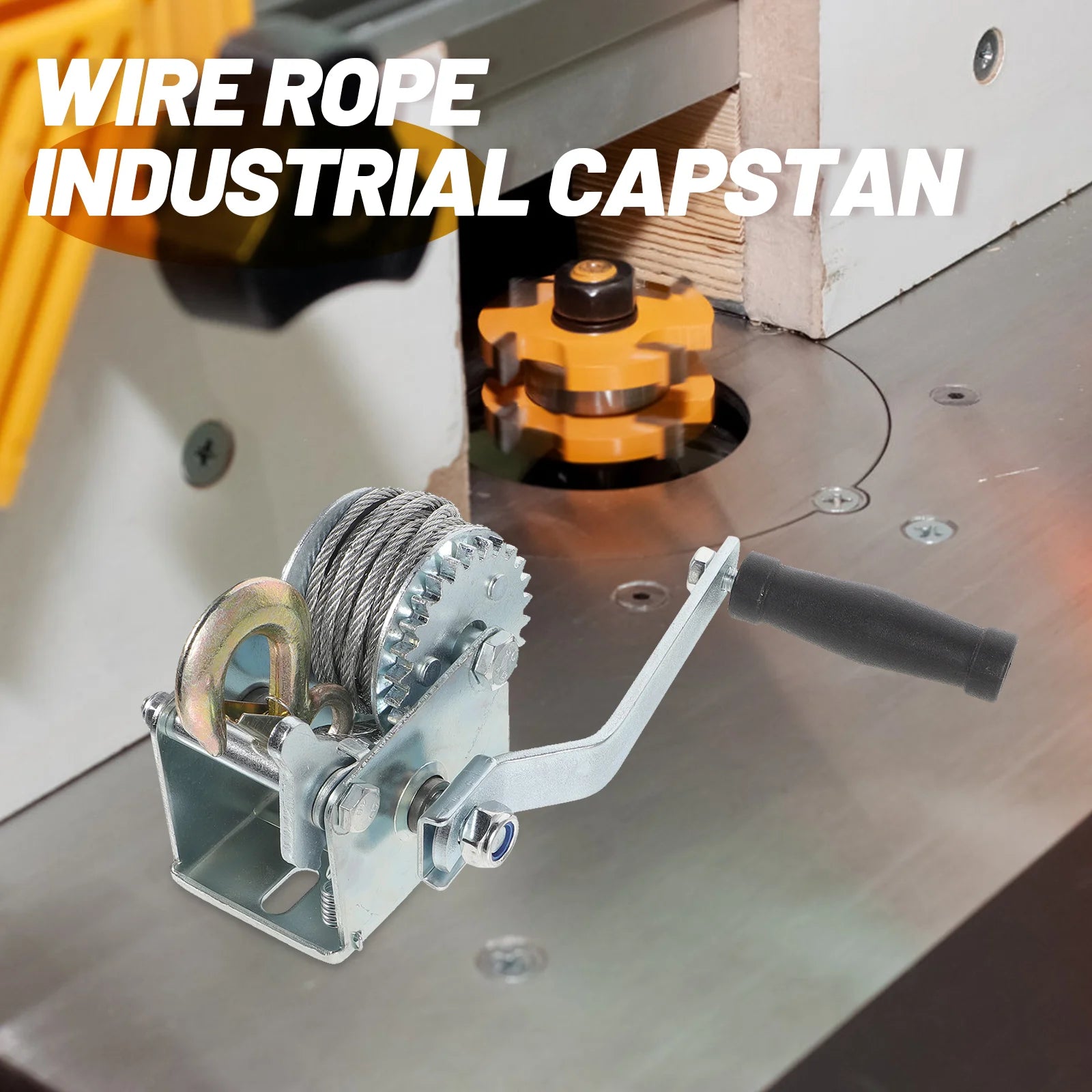 Hand Winch 600-3000 Pounds Manual Winch Wire Rope Traction Hoisting Winch Complete Specifications Winches Squeaks