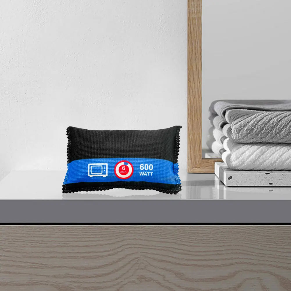 Car Dehumidifier Desiccant Dehumidifier Bag Multifunction Moisture Absorbing Bag Silica Gel/Mineral for Wardrobe Shoe Cabinet